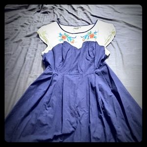 Embroidered Eshakti Dress